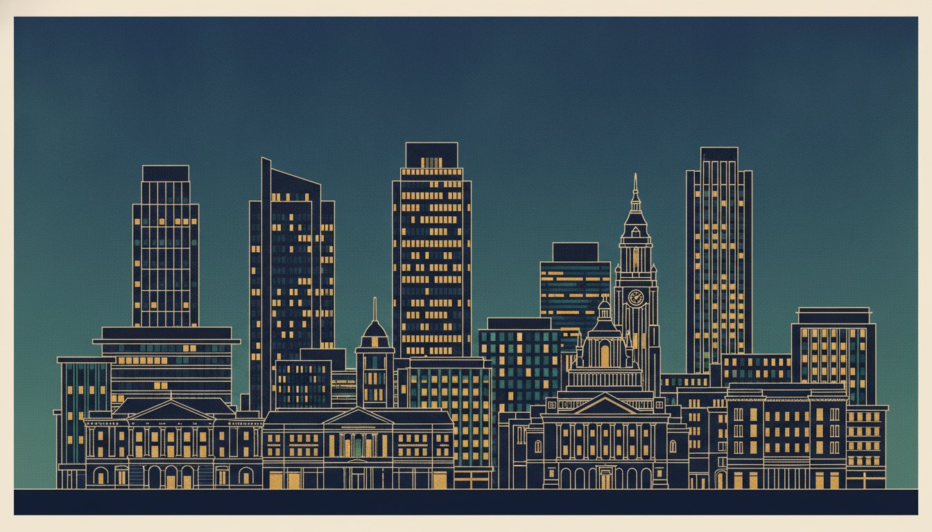 Leeds - editorial illustration