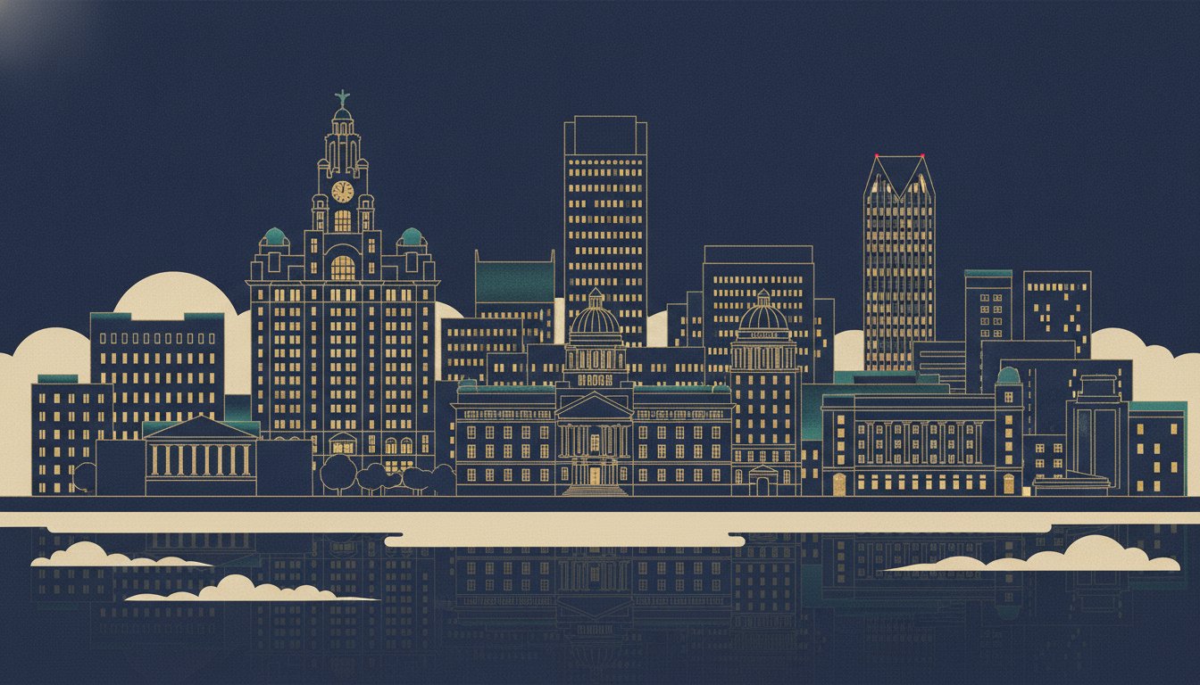 Liverpool - editorial illustration