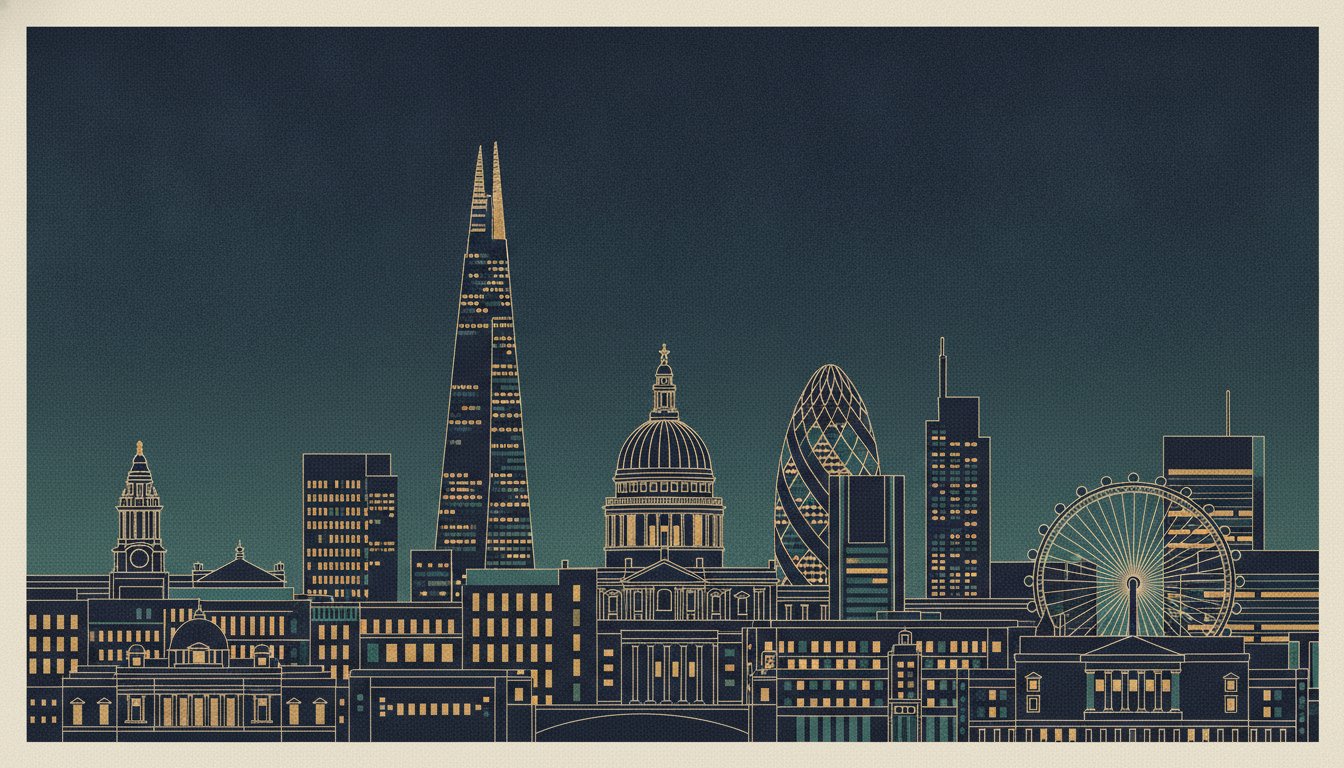 London - editorial illustration