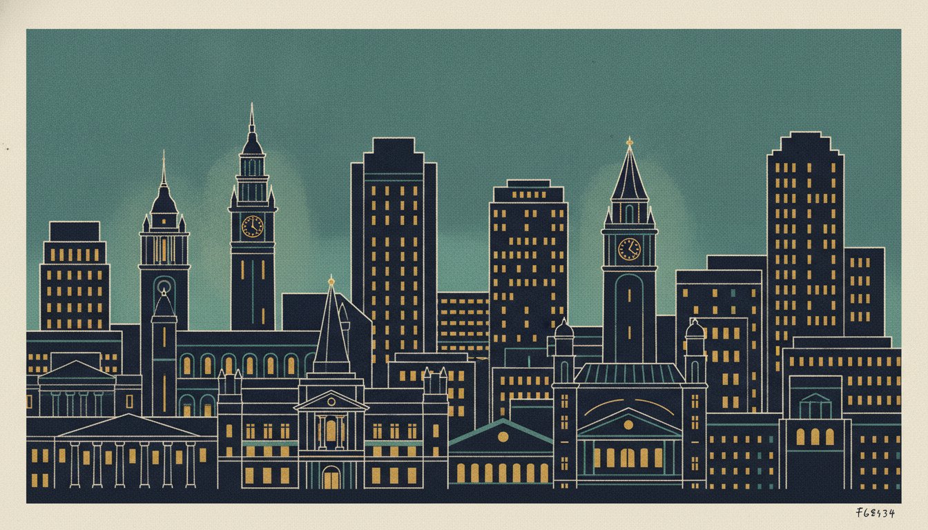 Sheffield - editorial illustration